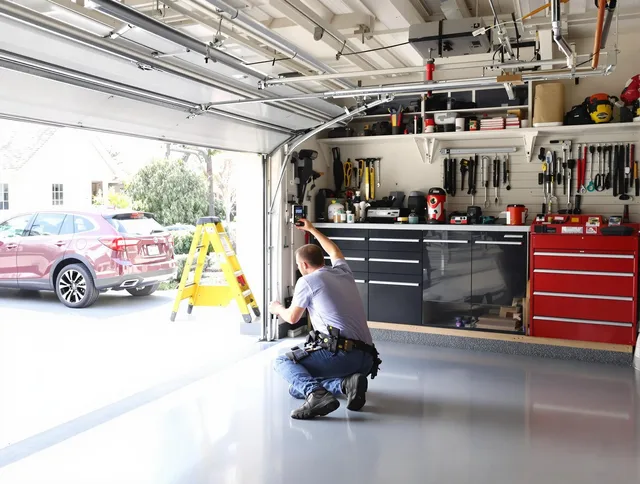 Local garage door repair service by Cheshire Garage Door Repair in Cheshire